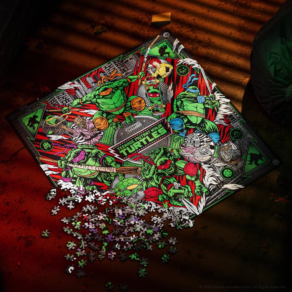 Teenage Mutant Ninja Turtles puzzle multidimensional (1000 piezas)