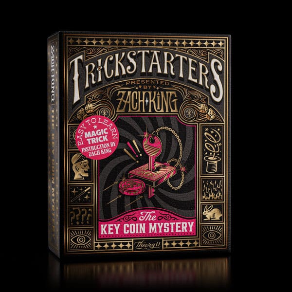 Trickstarters by Zach King Caja de trucos de magia The Key Coin Mystery