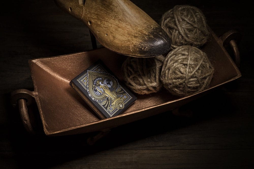Tycoon Baraja de cartas Black