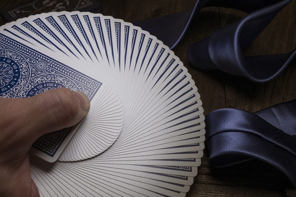 Tycoon Baraja de cartas Blue