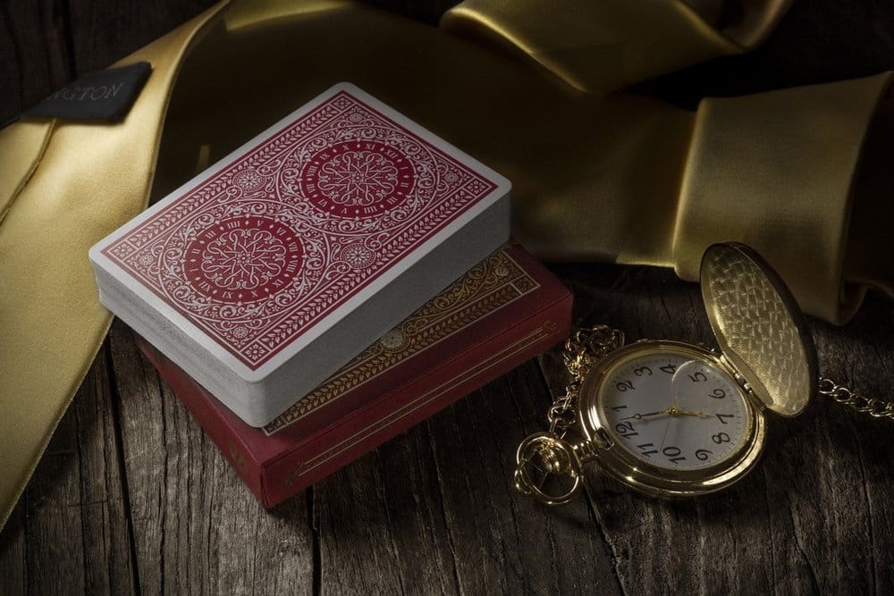 Theory 11 Baraja de cartas Tycoon Red