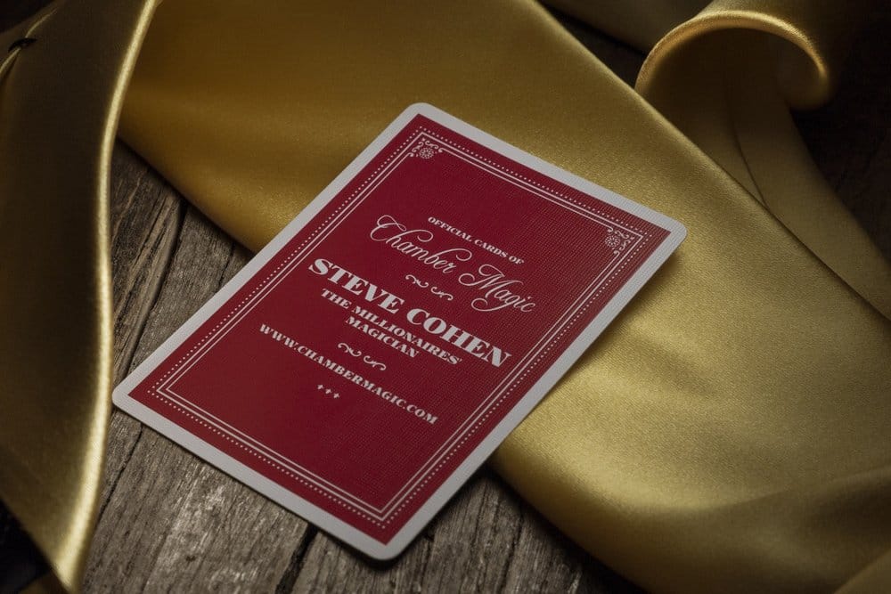 Theory 11 Baraja de cartas Tycoon Red