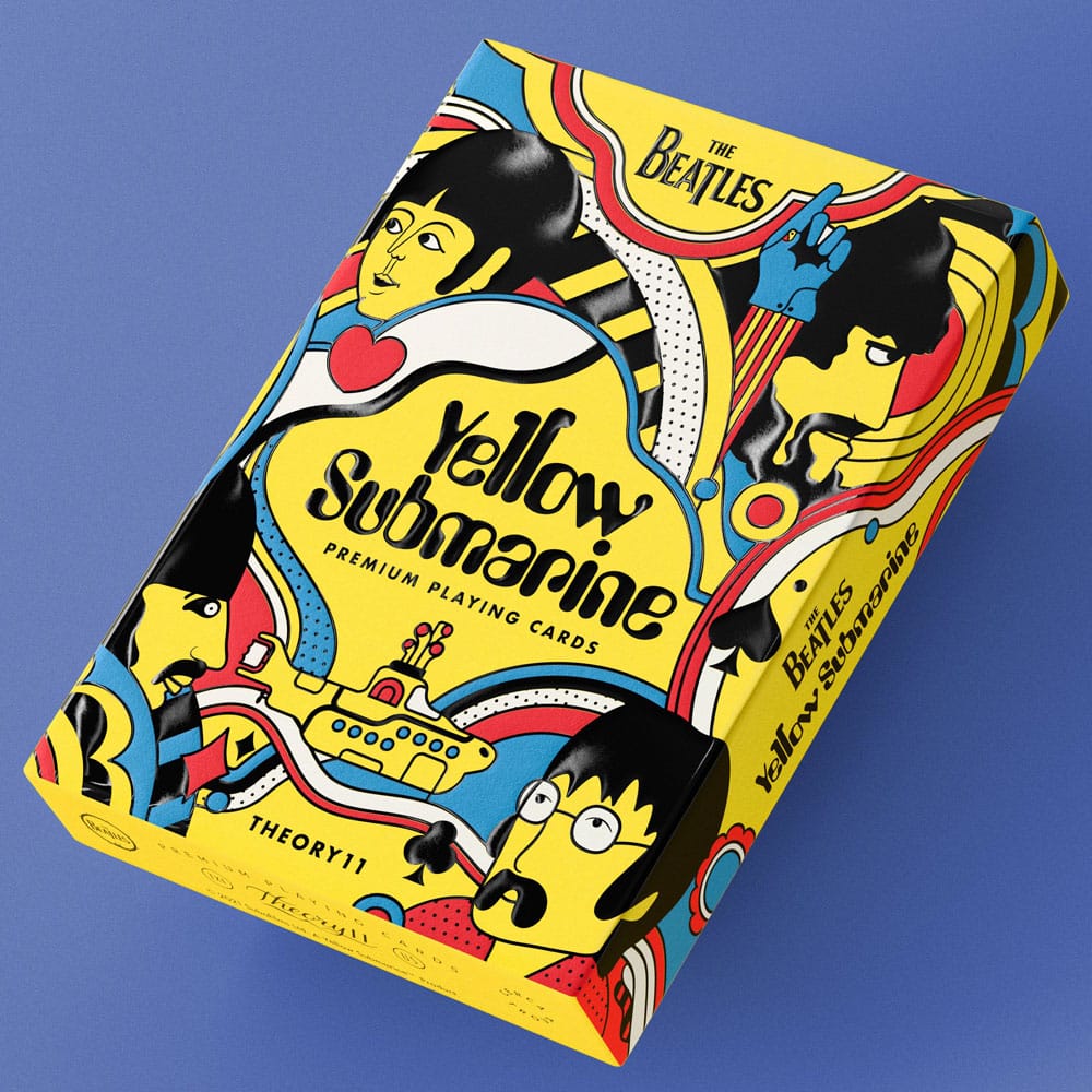 The Beatles Baraja de cartas Yellow Submarine Frikytopia
