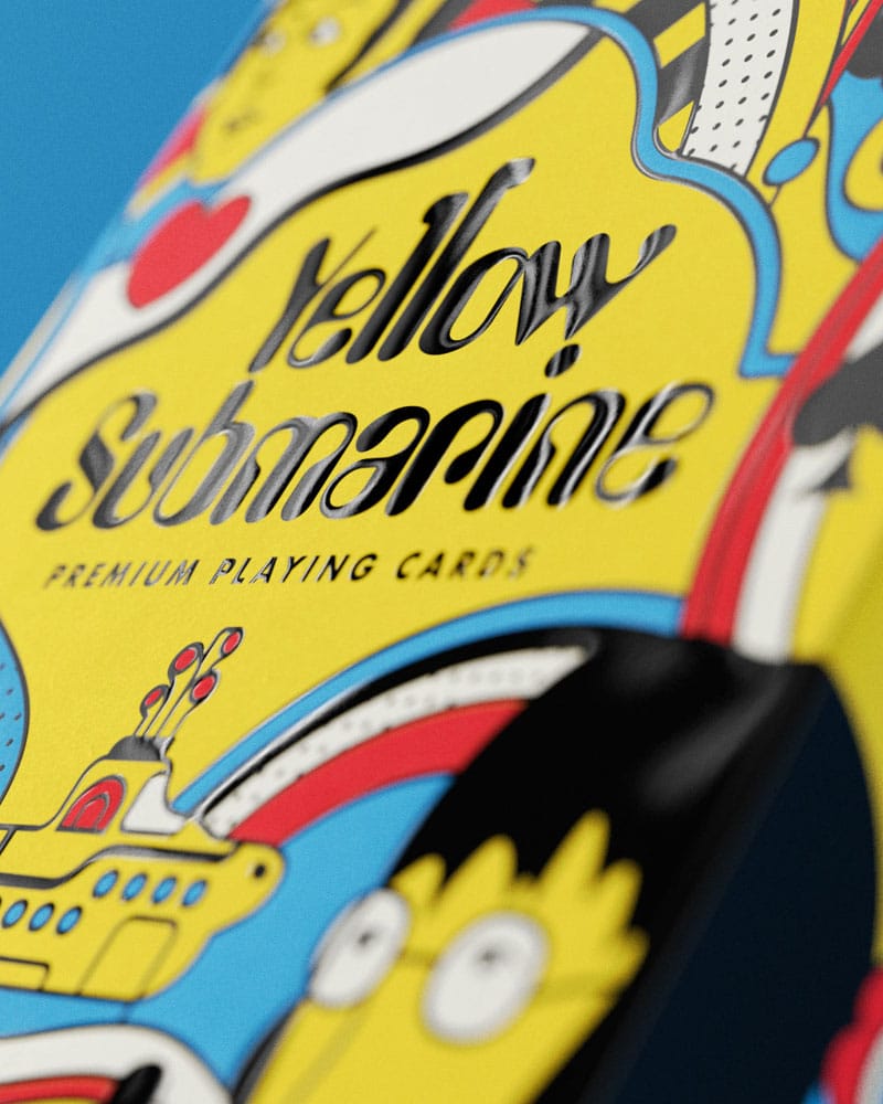 The Beatles Baraja de cartas Yellow Submarine