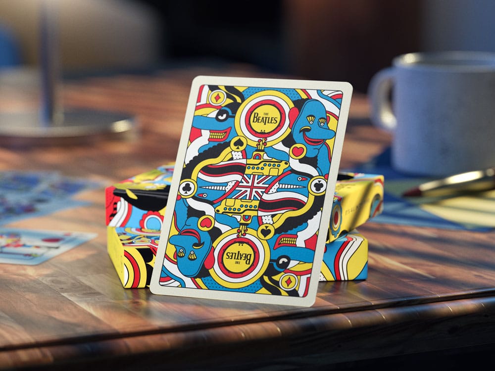 The Beatles Baraja de cartas Yellow Submarine