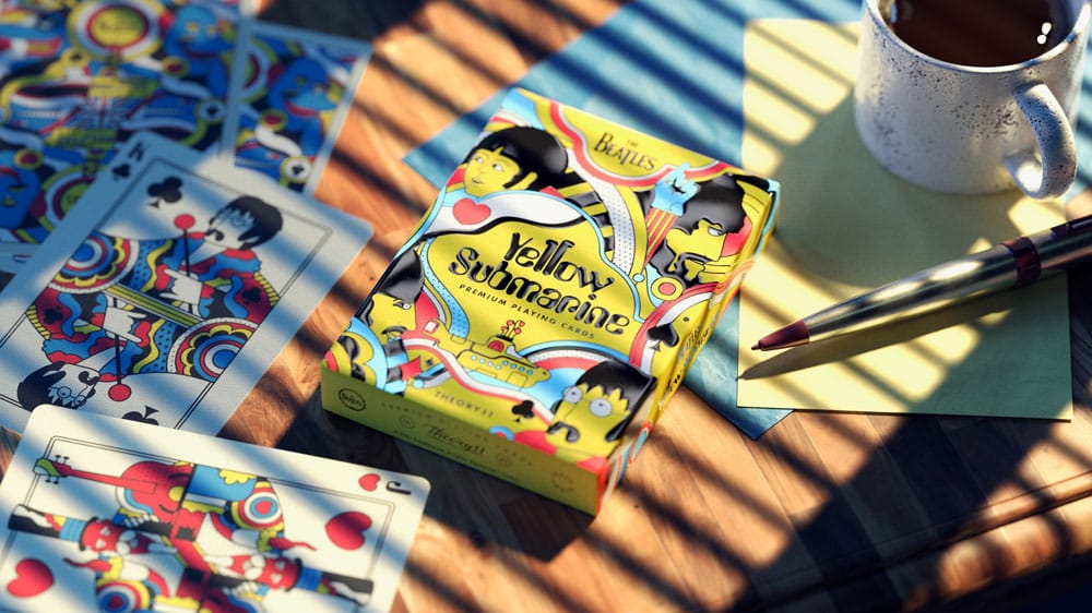 The Beatles Baraja de cartas Yellow Submarine