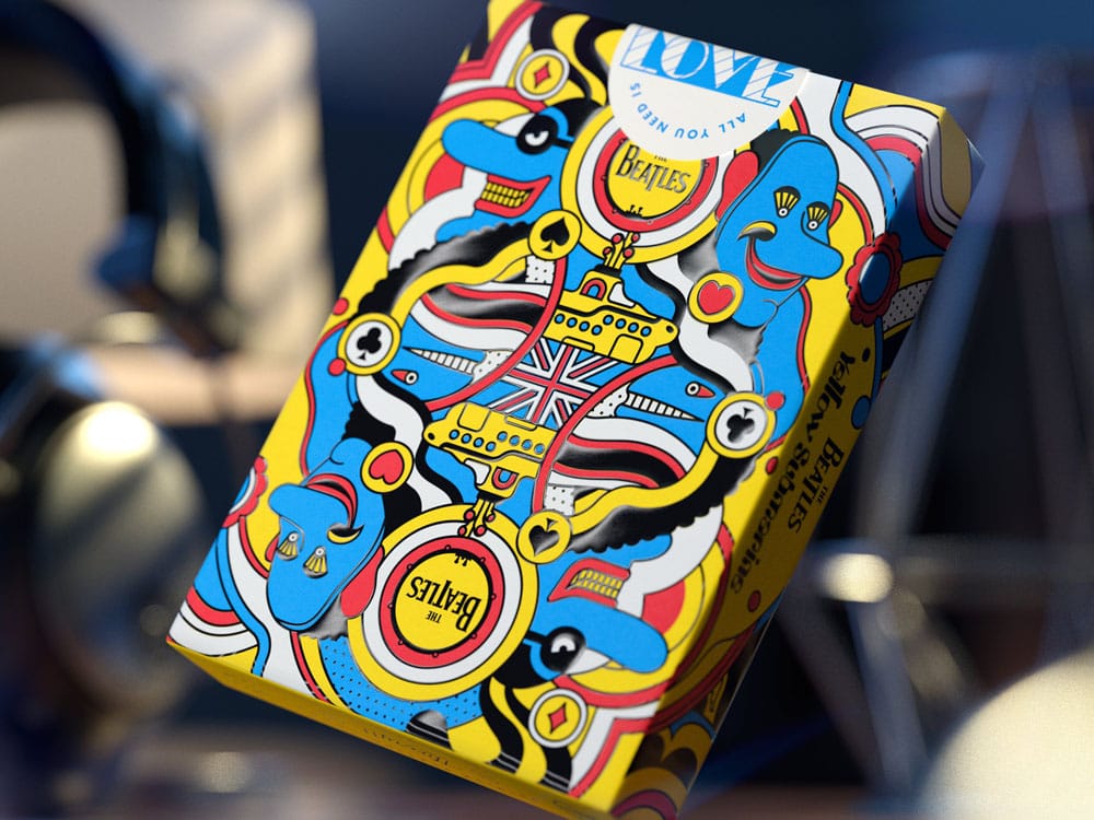 The Beatles Baraja de cartas Yellow Submarine
