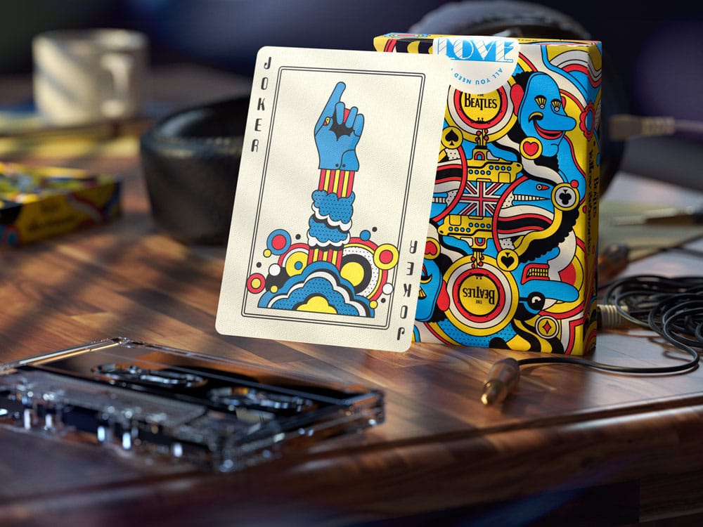 The Beatles Baraja de cartas Yellow Submarine
