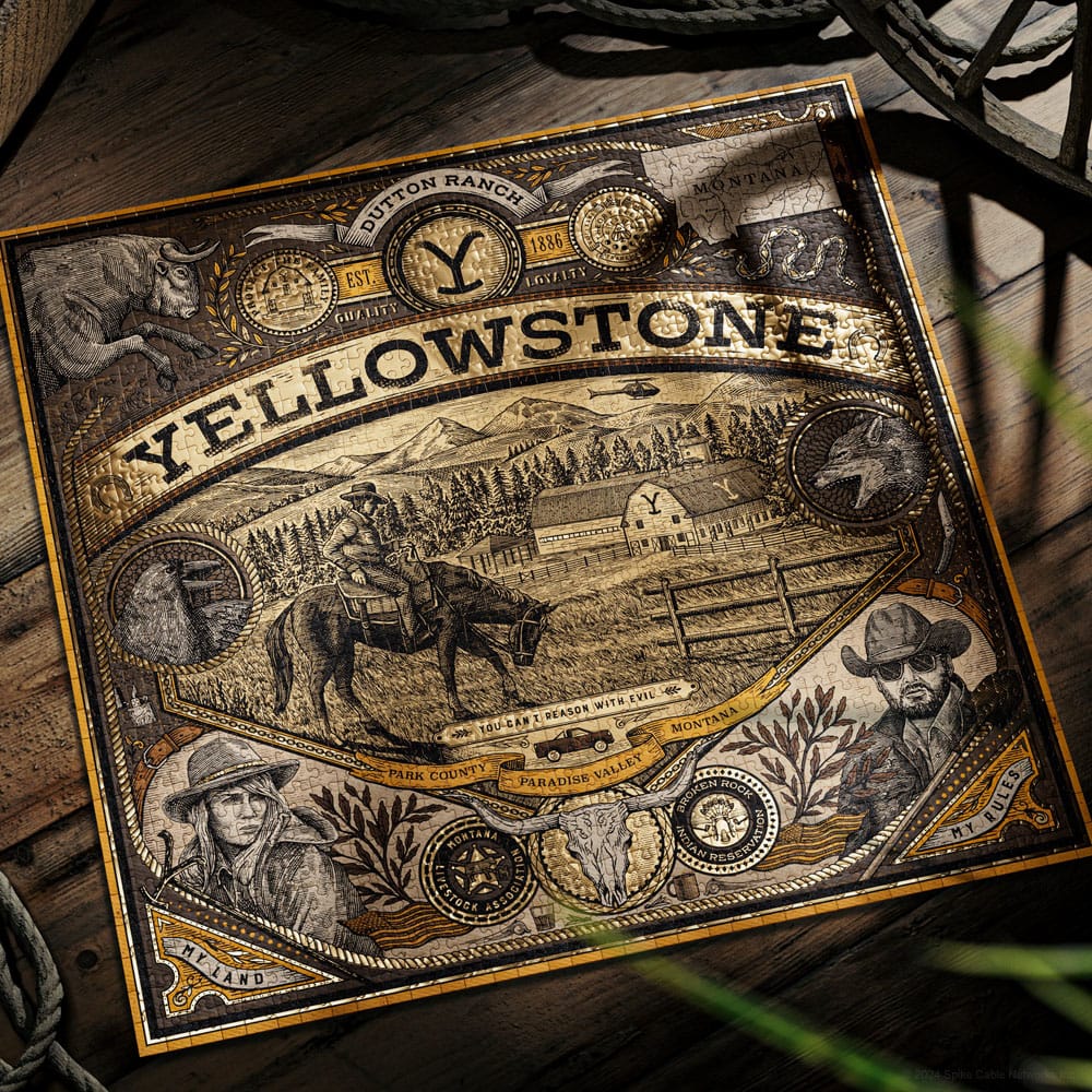 Yellowstone Puzzle Multi-Dimensionales (1000 piezas)