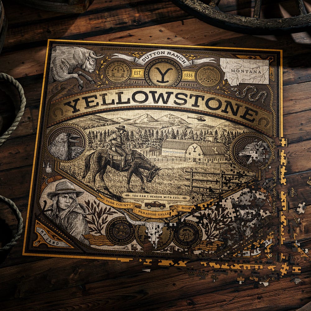 Yellowstone Puzzle Multi-Dimensionales (1000 piezas)