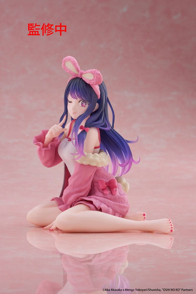 Oshi no Ko Estatua PVC Desktop Cute Figure Ai (Rabbit Room Wear ver.) 13 cm