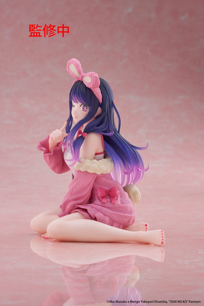 Oshi no Ko Estatua PVC Desktop Cute Figure Ai (Rabbit Room Wear ver.) 13 cm