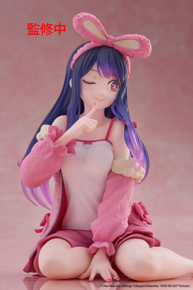 Oshi no Ko Estatua PVC Desktop Cute Figure Ai (Rabbit Room Wear ver.) 13 cm