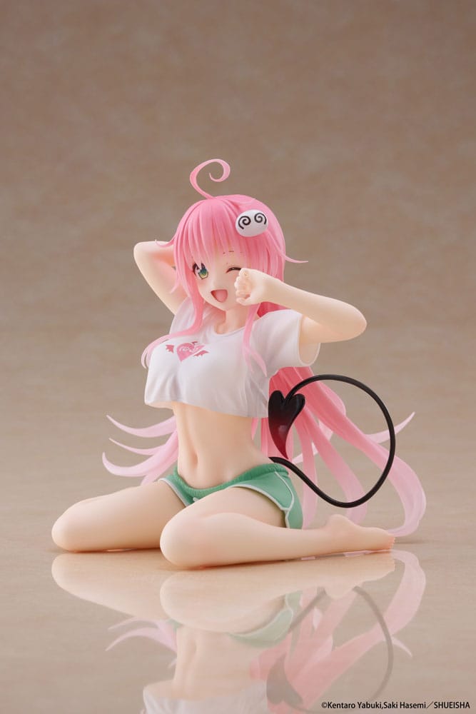 To Love-Ru Darkness Estatua PVC Desktop Cute Figure Lala Roomwear Ver. 13 cm