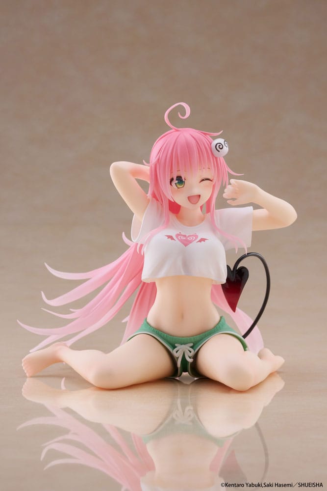To Love-Ru Darkness Estatua PVC Desktop Cute Figure Lala Roomwear Ver. 13 cm
