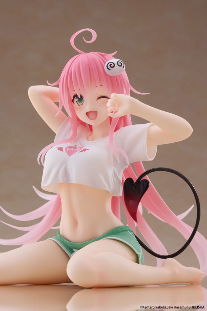 To Love-Ru Darkness Estatua PVC Desktop Cute Figure Lala Roomwear Ver. 13 cm