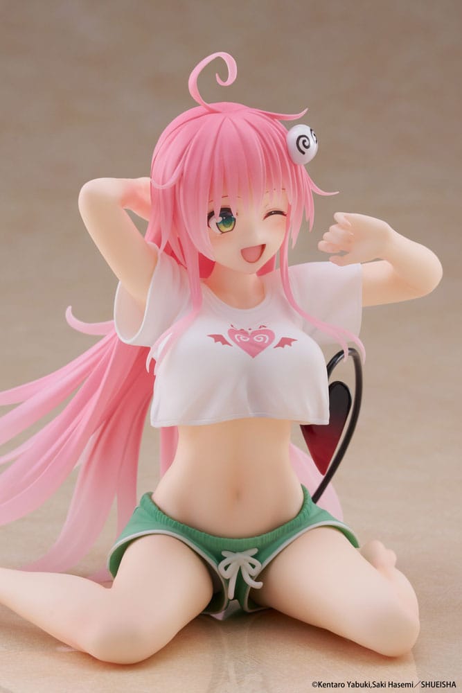To Love-Ru Darkness Estatua PVC Desktop Cute Figure Lala Roomwear Ver. 13 cm