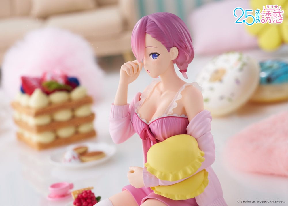 2.5 Dimensional Seduction Newley Written Estatua PVC Taito Kuji Online Lilysa Amano 11 cm
