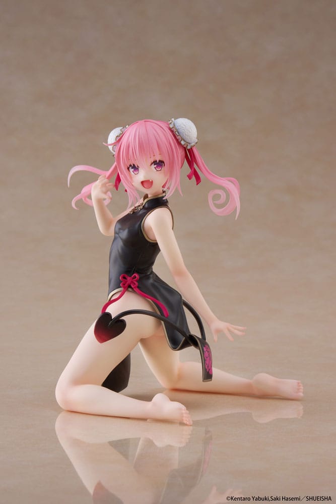 To Love-Ru Estatua PVC Desktop Cute Figure Nana (China Dress Ver.) 13 cm