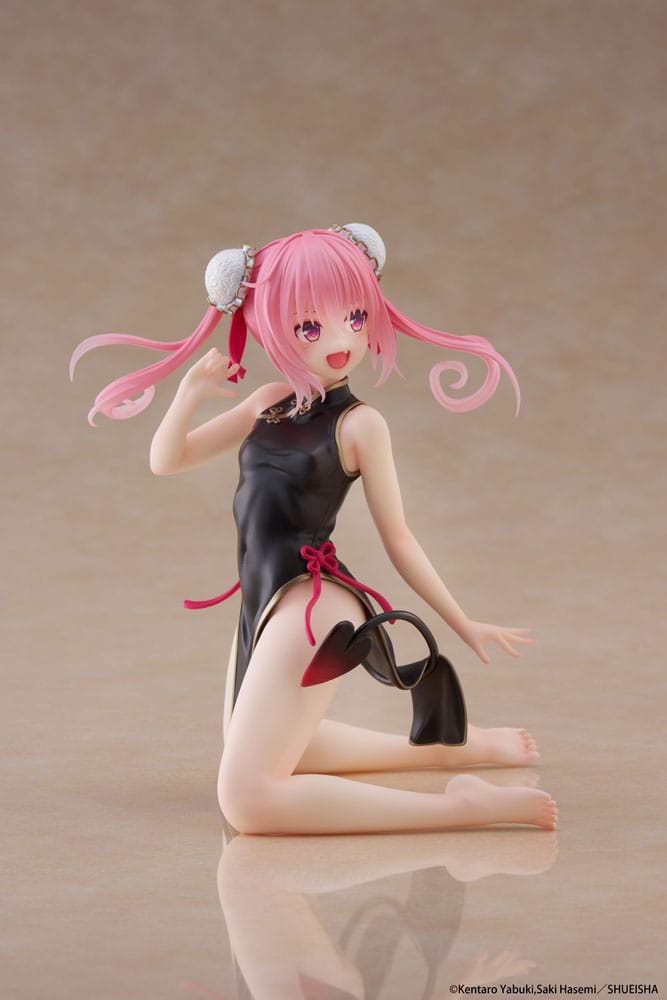 To Love-Ru Estatua PVC Desktop Cute Figure Nana (China Dress Ver.) 13 cm