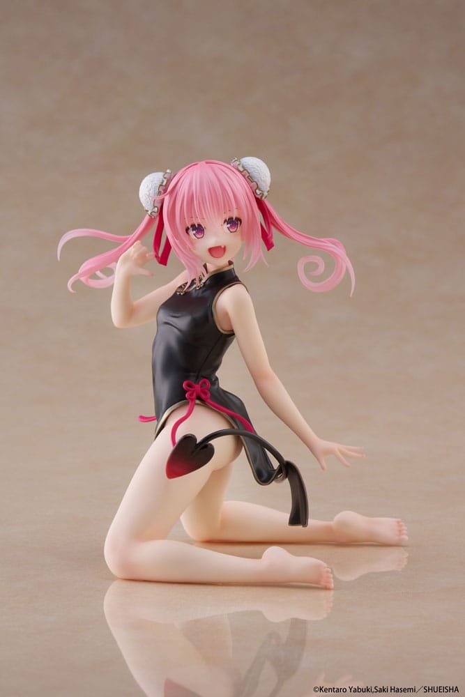 To Love-Ru Estatua PVC Desktop Cute Figure Nana (China Dress Ver.) 13 cm