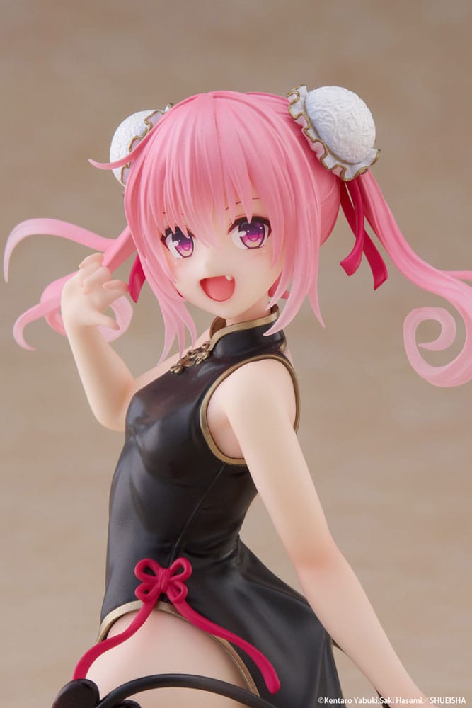To Love-Ru Estatua PVC Desktop Cute Figure Nana (China Dress Ver.) 13 cm