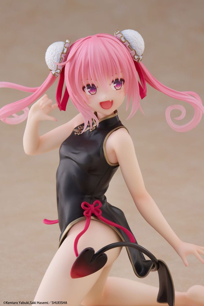 To Love-Ru Estatua PVC Desktop Cute Figure Nana (China Dress Ver.) 13 cm