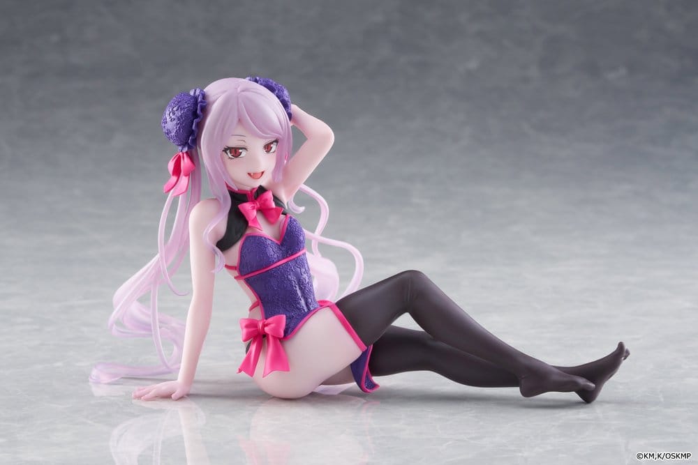 Overlord Desktop Cute Estatua PVC Shalltear Chinese Dress Ver. 13 cm