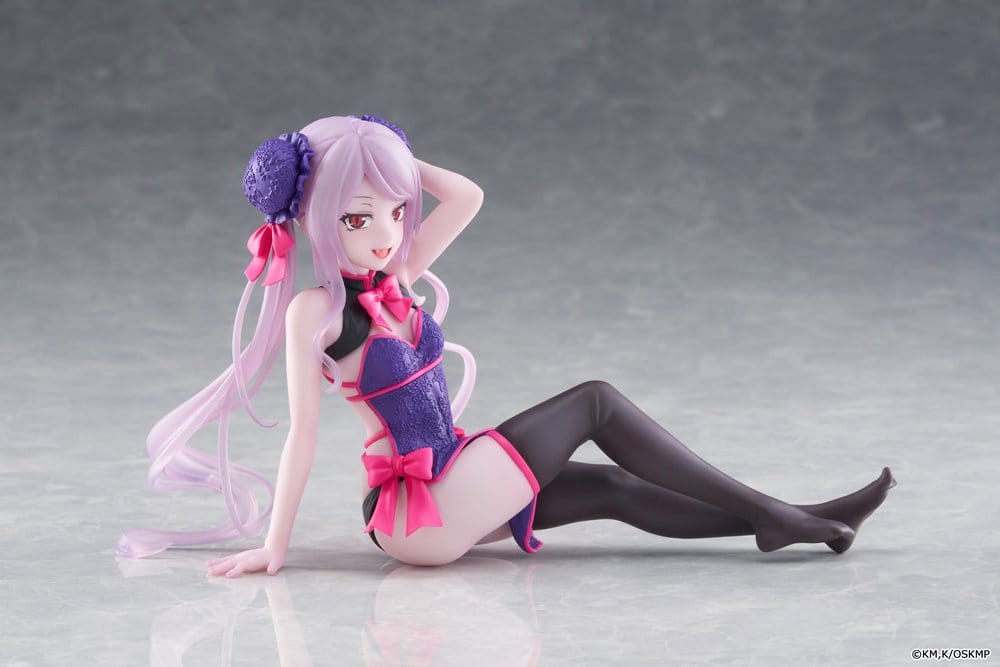Overlord Desktop Cute Estatua PVC Shalltear Chinese Dress Ver. 13 cm