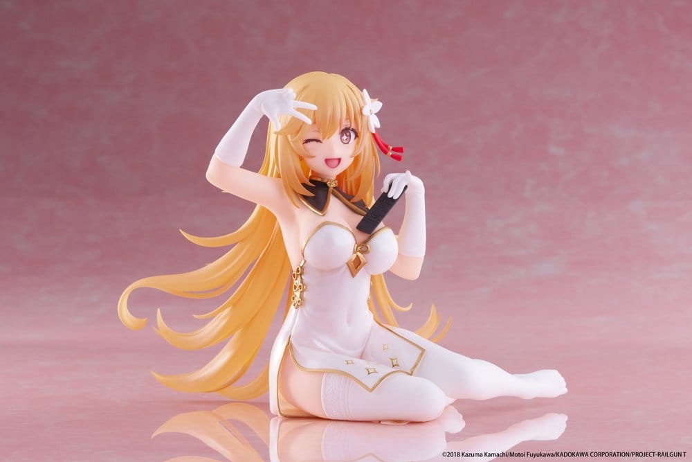 A Certain Scientific Railgun Estatua PVC Desktop Cute Figure Misaki Shokuho Chinese Dress Ver. 13 cm