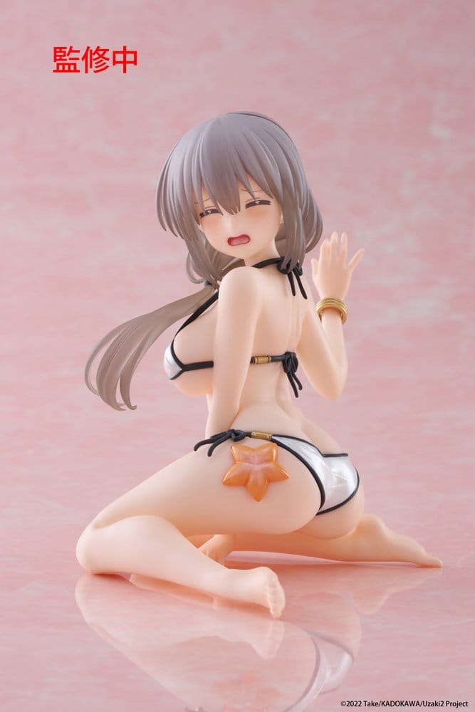 Uzaki-chan Wants to Hang Out! Estatua PVC Desktop Cute Figure Tsuki Uzaki (Swimwear Ver.) 13 cm Frikytopia