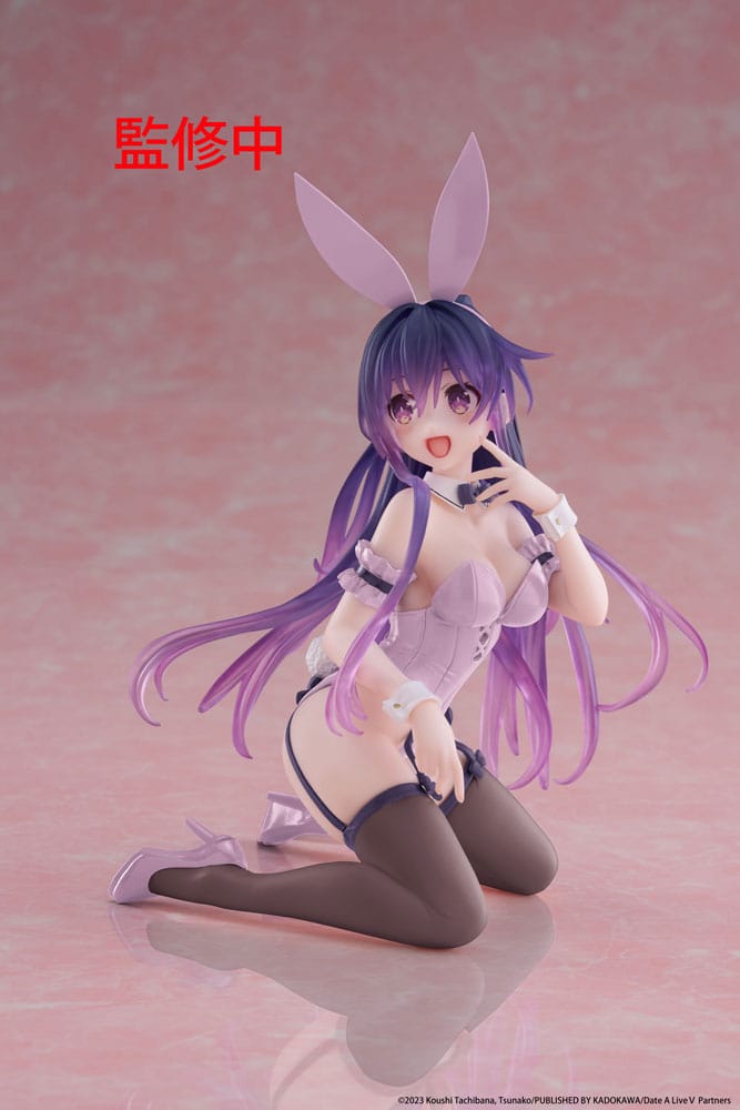 Date A Live Estatua PVC Desktop Cute Figure Tohka Yatogami (Bunny Ver.) Renewal 13 cm Frikytopia