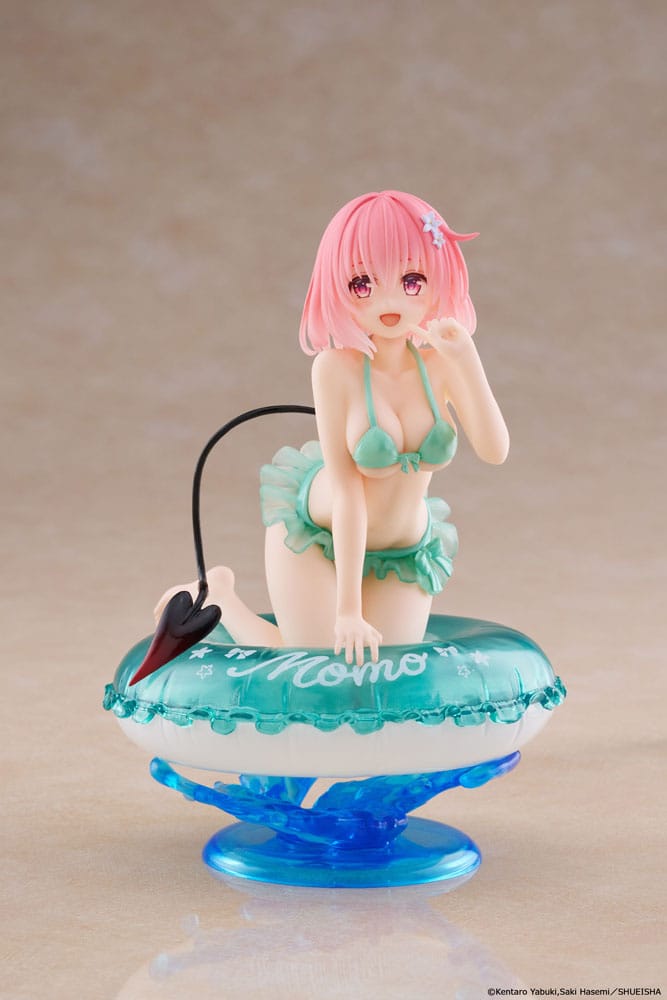 To Love-Ru Darkness Estatua PVC Aqua Float Girls Darkness Momo 10 cm
