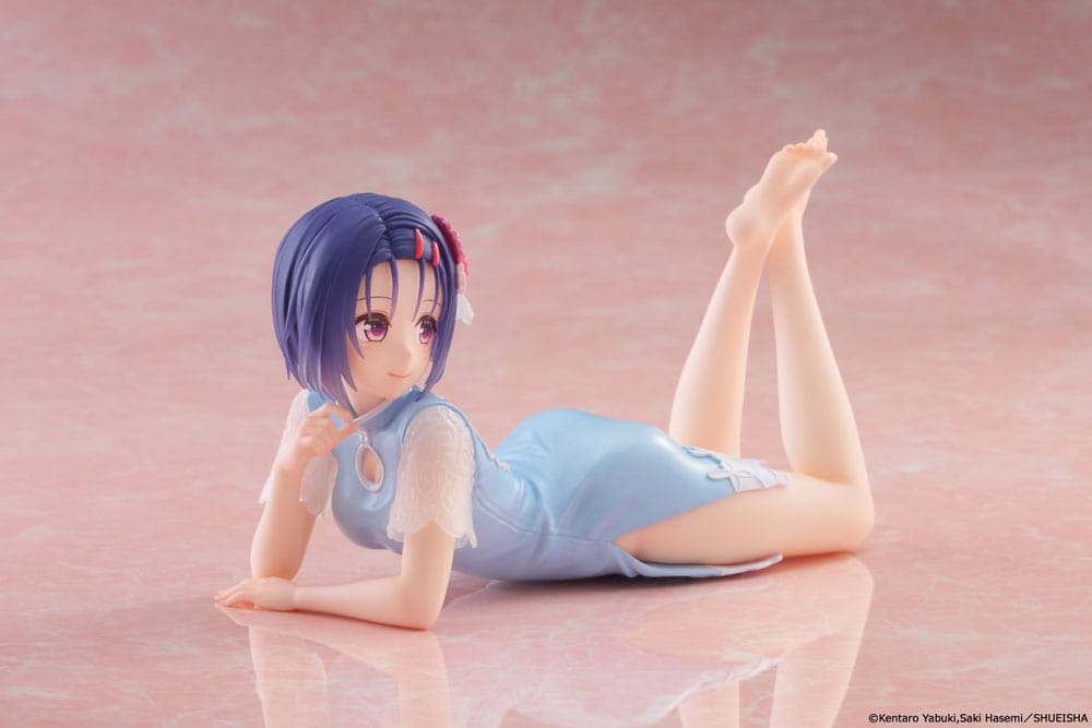 To Love-Ru Darkness Estatua PVC Desktop Cute Figure Haruna Sairenji (China Dress Ver.) 13 cm