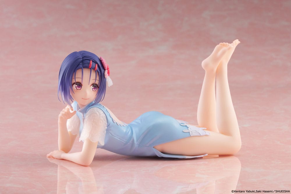 To Love-Ru Darkness Estatua PVC Desktop Cute Figure Haruna Sairenji (China Dress Ver.) 13 cm
