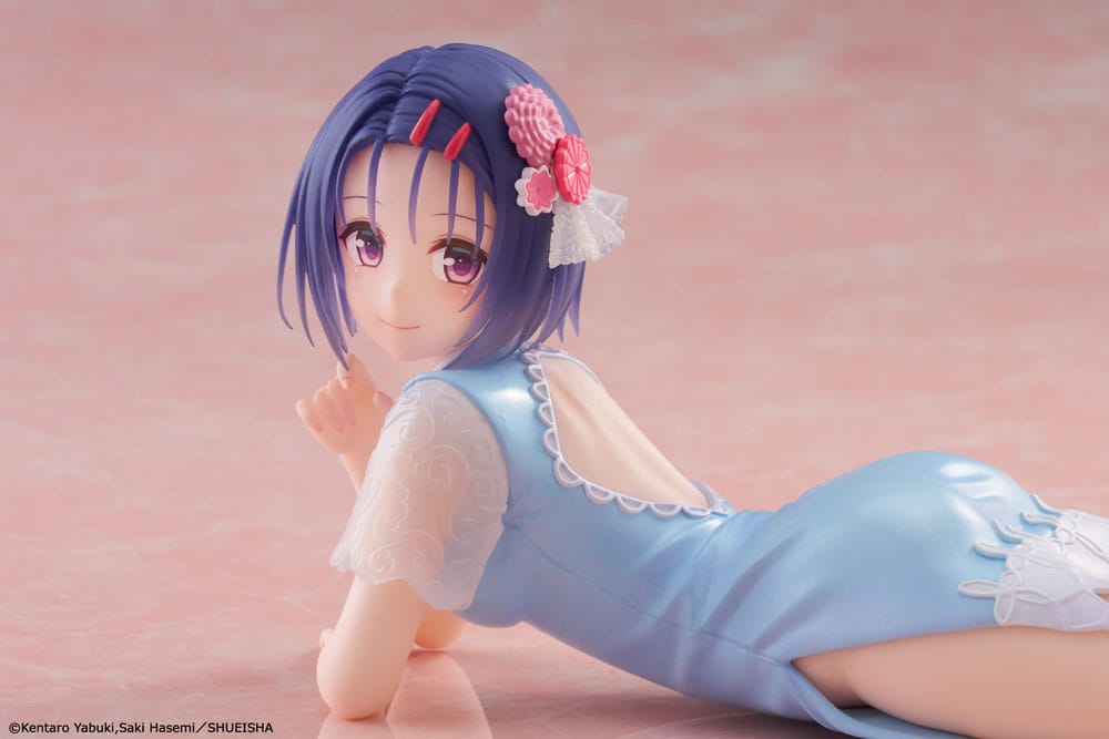 To Love-Ru Darkness Estatua PVC Desktop Cute Figure Haruna Sairenji (China Dress Ver.) 13 cm
