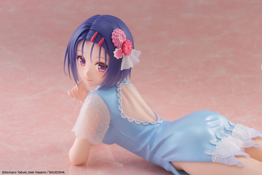 To Love-Ru Darkness Estatua PVC Desktop Cute Figure Haruna Sairenji (China Dress Ver.) 13 cm