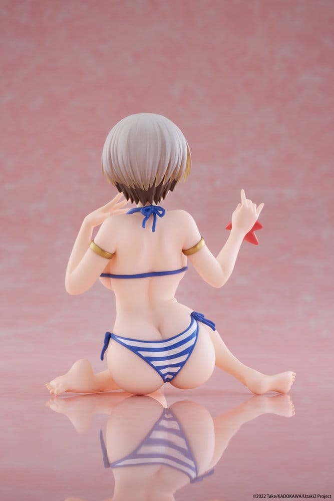 Uzaki-chan Wants to Hang Out! Figura PVC Desktop Cute Hana Uzaki (Swim wear Ver.) 13 cm