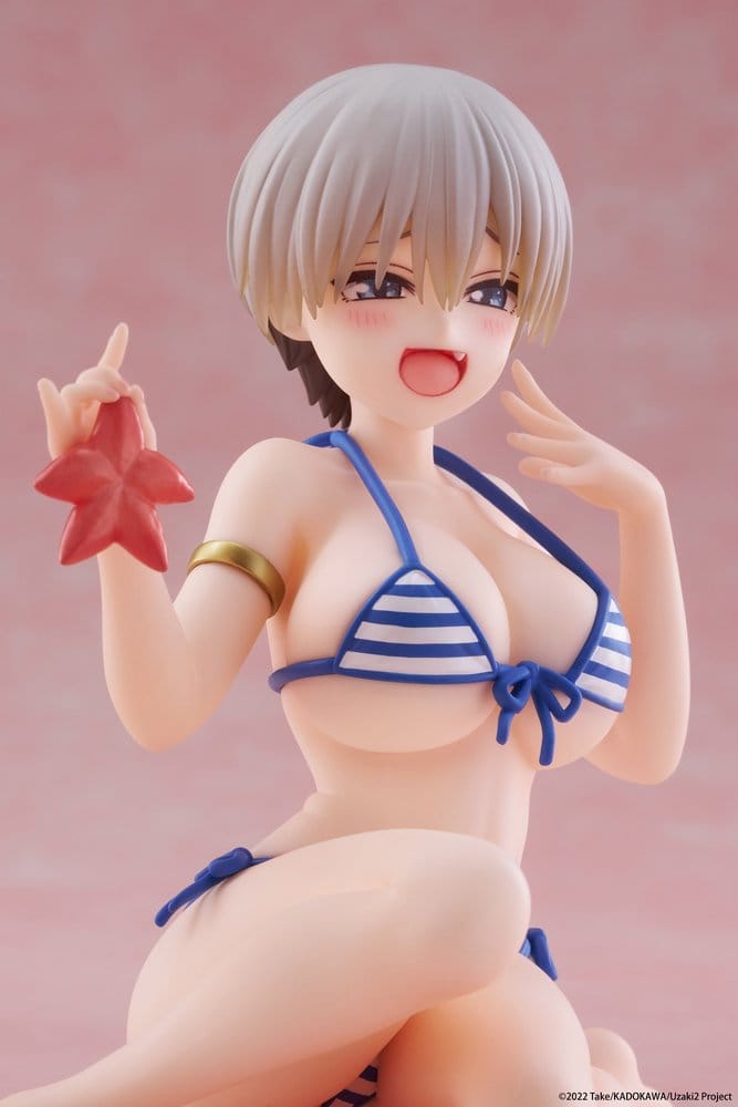 Uzaki-chan Wants to Hang Out! Figura PVC Desktop Cute Hana Uzaki (Swim wear Ver.) 13 cm