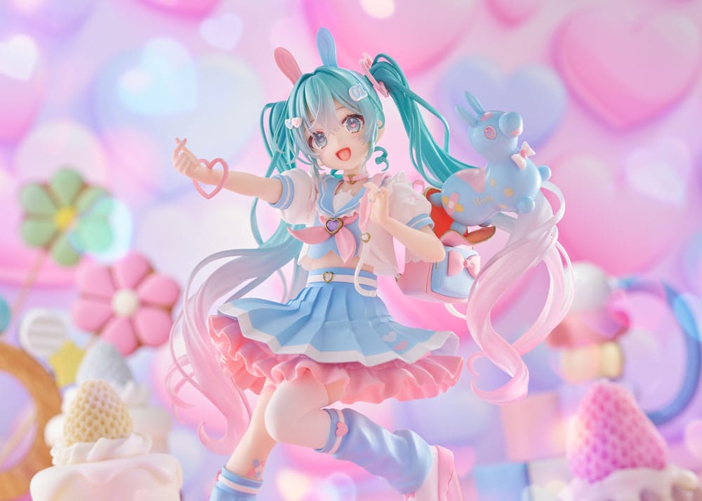 Hatsune Miku Estatua PVC Taito Kuji Online Newly Written Hatsune Miku 18 cm
