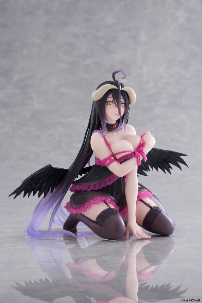 Overlord Figura PVC Desktop Cute Albedo (Negligee ver.) 13 cm Frikytopia