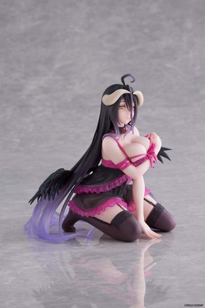 Overlord Figura PVC Desktop Cute Albedo (Negligee ver.) 13 cm