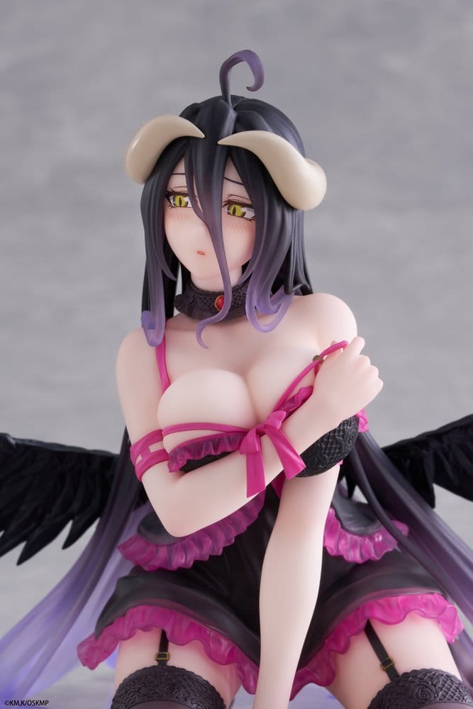 Overlord Figura PVC Desktop Cute Albedo (Negligee ver.) 13 cm