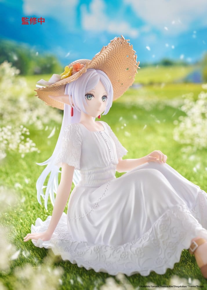 Frieren: Beyond Journey's End Estatua PVC Desktop Cute Figure Frieren Summer Dress Ver. 13 cm
