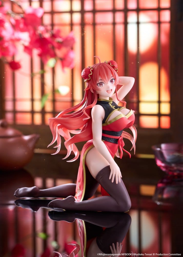 Mushoku Tensei: Jobless Reincarnation Figura PVC Desktop Cute Eris Greyrat (Chinese Dress Ver.) 13 cm