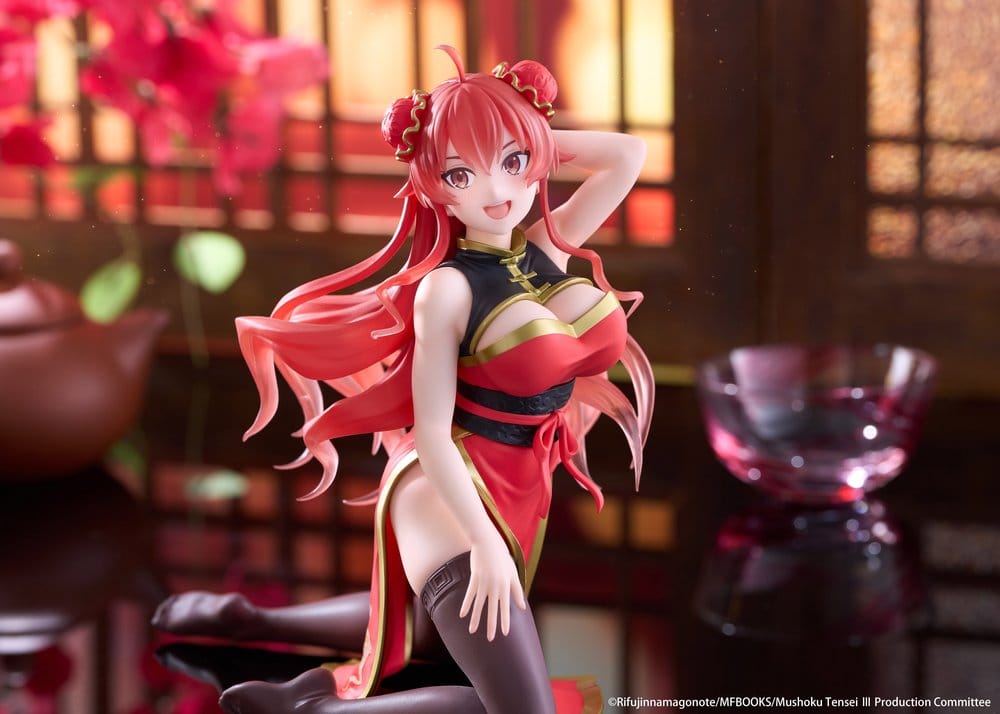 Mushoku Tensei: Jobless Reincarnation Figura PVC Desktop Cute Eris Greyrat (Chinese Dress Ver.) 13 cm