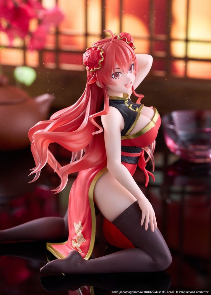 Mushoku Tensei: Jobless Reincarnation Figura PVC Desktop Cute Eris Greyrat (Chinese Dress Ver.) 13 cm