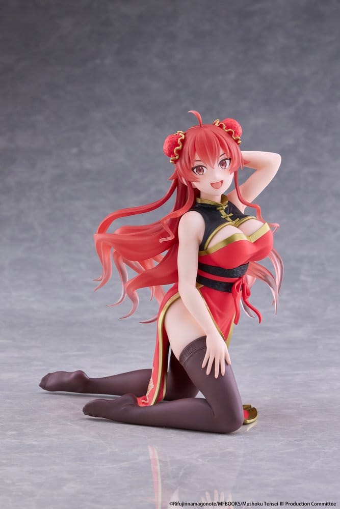 Mushoku Tensei: Jobless Reincarnation Figura PVC Desktop Cute Eris Greyrat (Chinese Dress Ver.) 13 cm