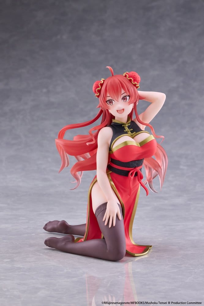 Mushoku Tensei: Jobless Reincarnation Figura PVC Desktop Cute Eris Greyrat (Chinese Dress Ver.) 13 cm
