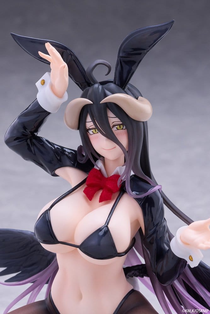 Overlord Figura PVC Moflock Albedo (Reverse Bunny Suit Ver.) 13 cm